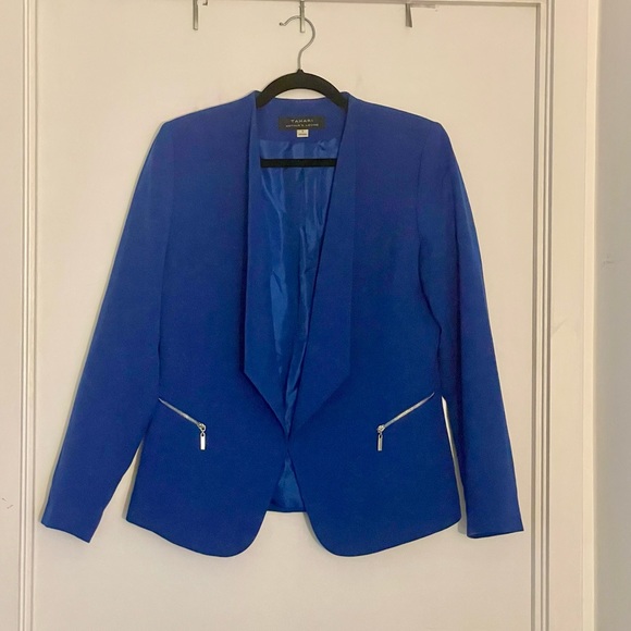 Tahari Sapphire Blue Blazer, size 8. - Picture 5 of 8